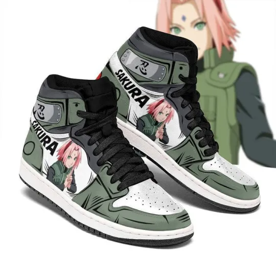 chaussures naruto sakura ii j1 - Naruto Shoes